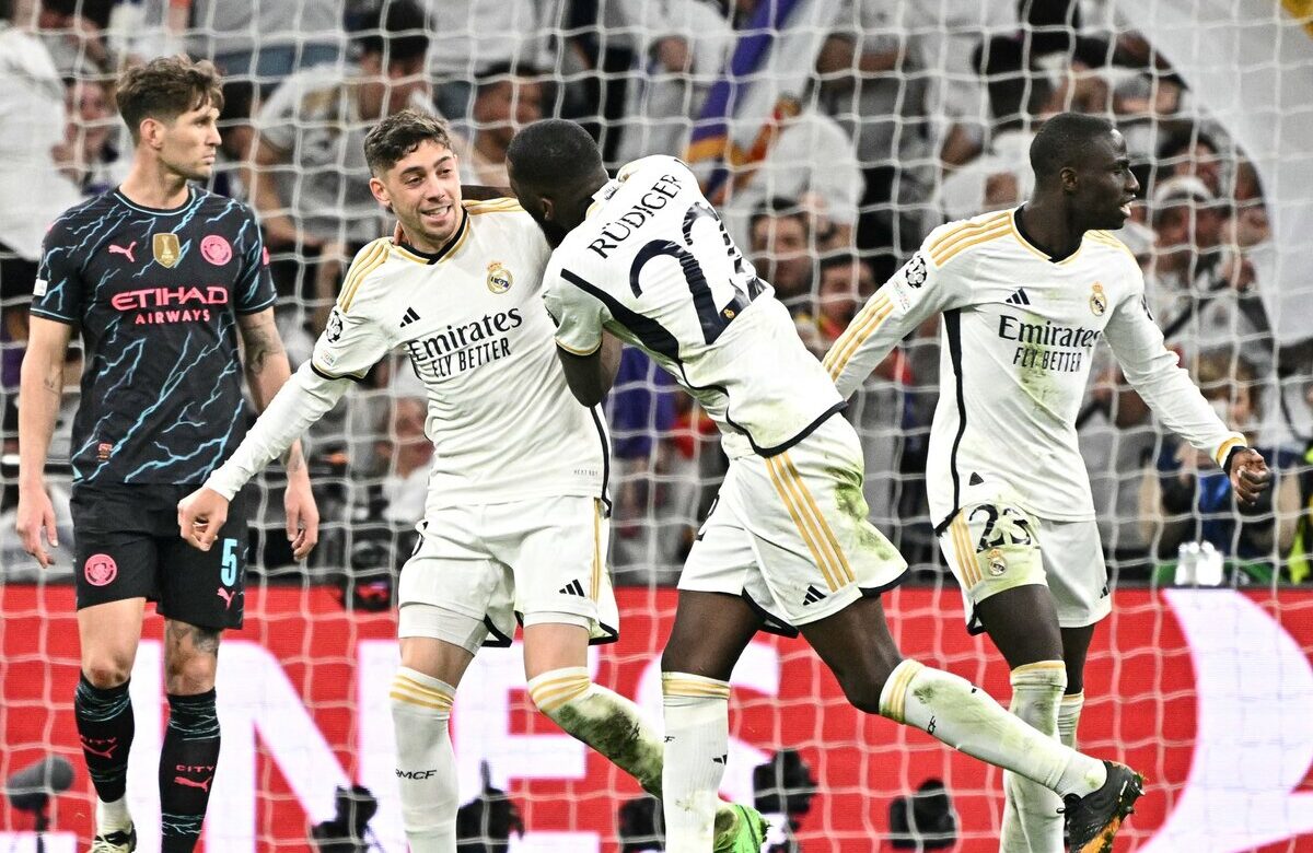 Real Madrid y Manchester City empataron en vibrante partido de ida