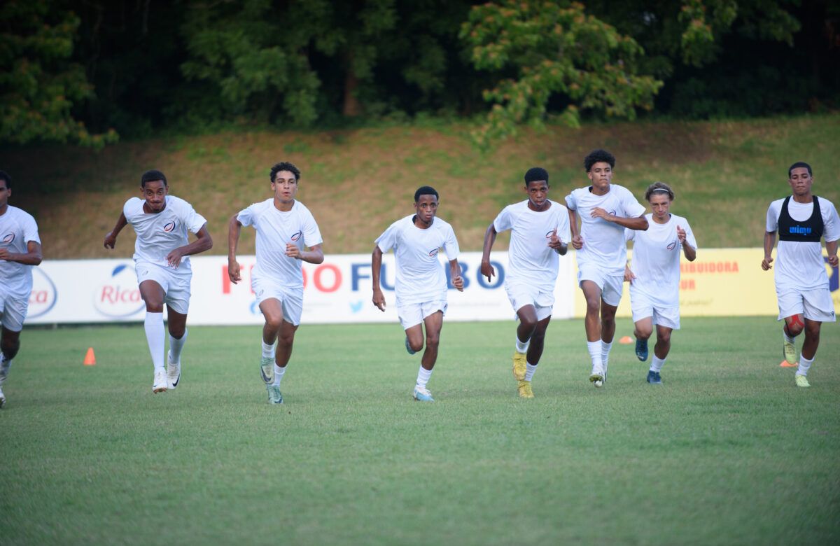 Sedofútbol U20 comenzó primer microciclo con jugadores locales