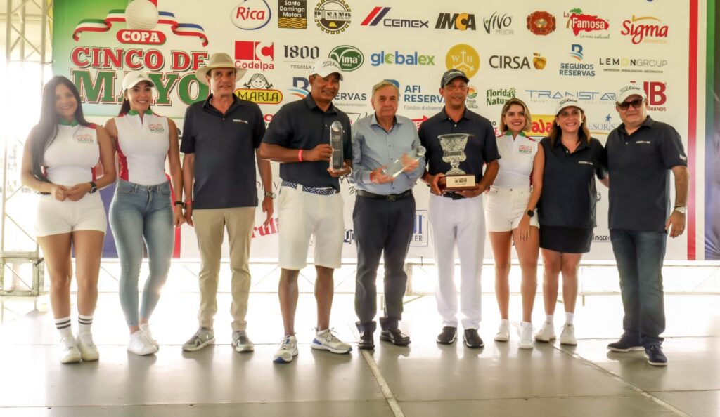 César y Freddy Rodríguez ganan Copa de golf 5 de Mayo