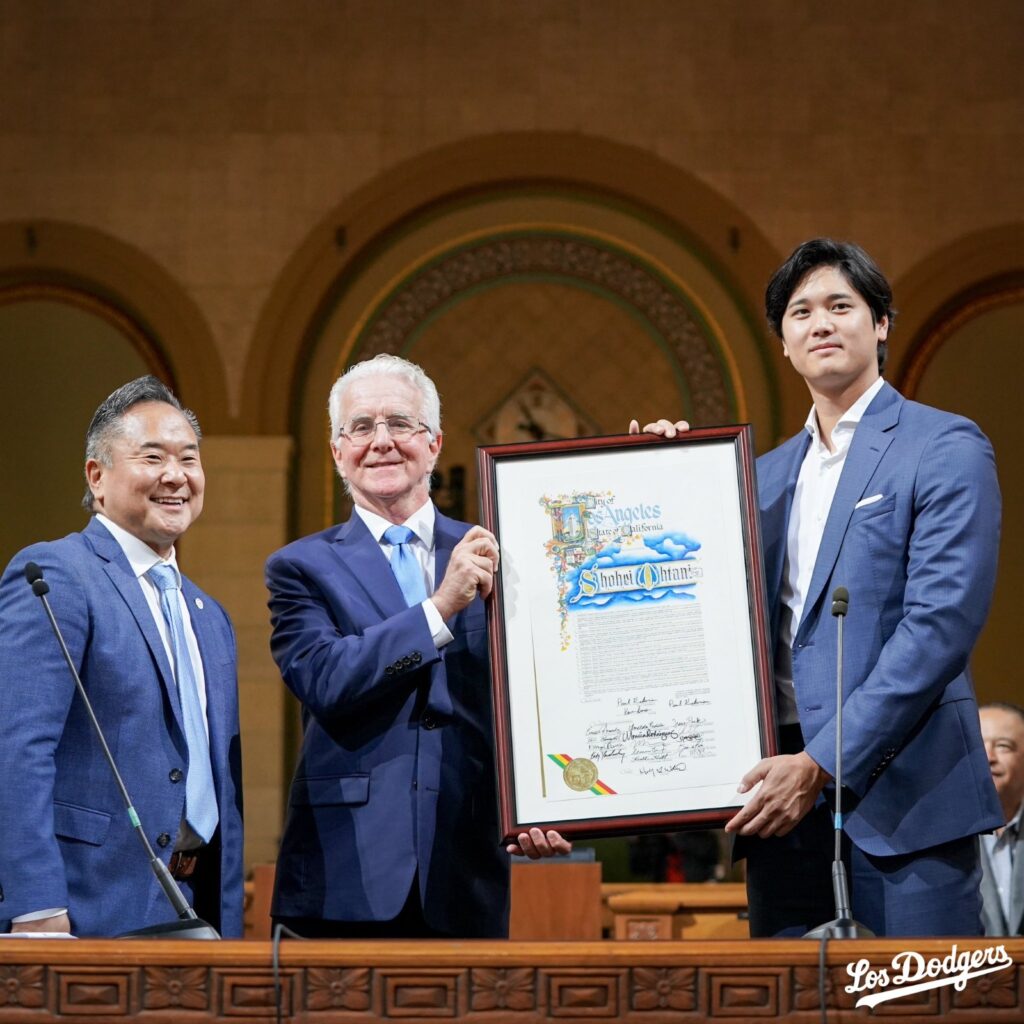 La Ciudad de los Ángeles declara el 17 de mayo como “El Día de Shohei Ohtani”
