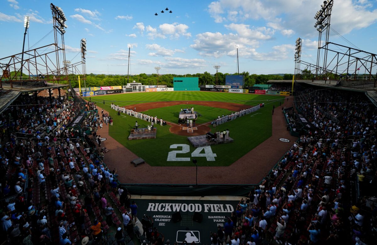 El partido en Rickwood Field fue parte de los resultados de MLB del 21 de junio