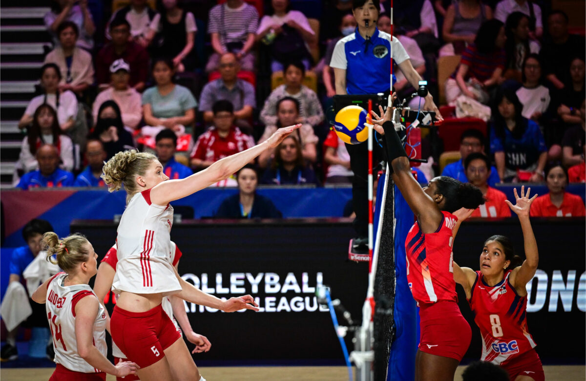 Las Reinas del Caribe cayeron ante Polonia en Liga de Naciones