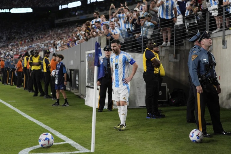 Messi no jugará ante Perú en Copa América 2024