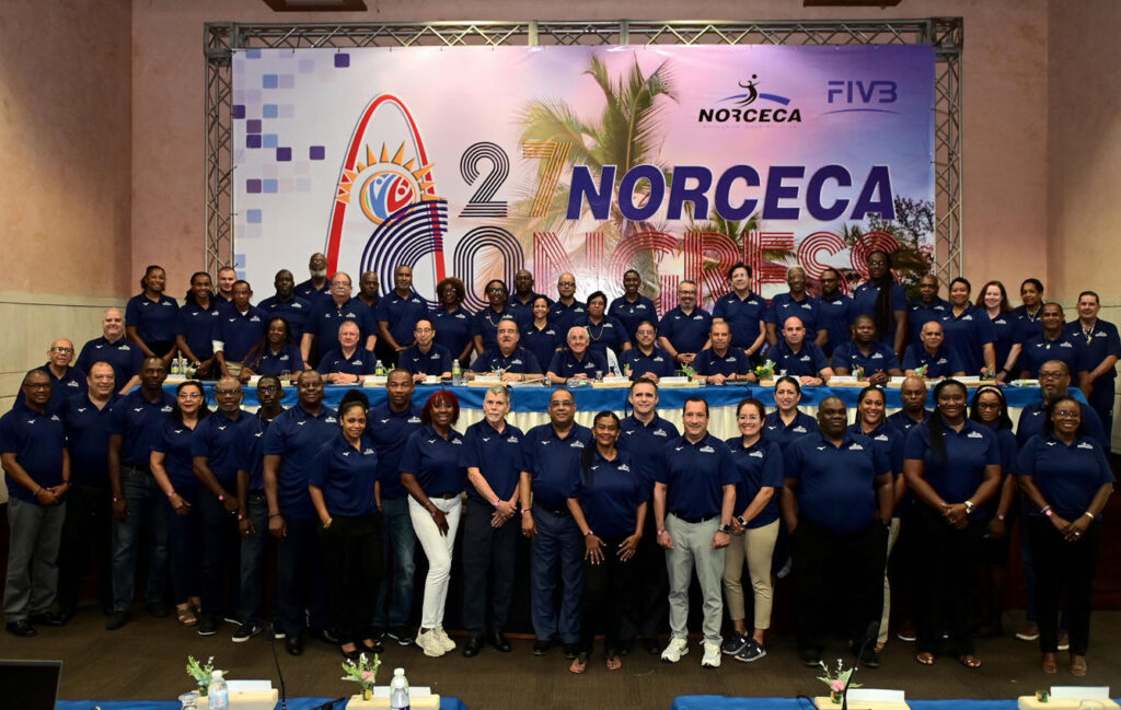 Cristóbal Marte reelecto en NORCECA; titular FIVB valora su liderazgo en voleibol