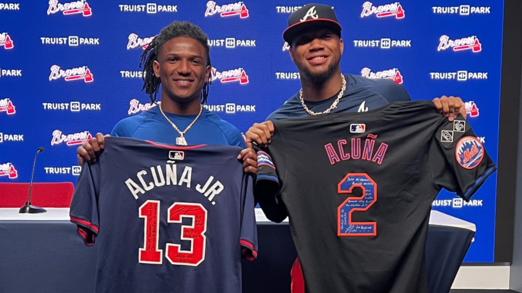 Ronald Acuña y su Luisángel protagonizan un momento muy especial