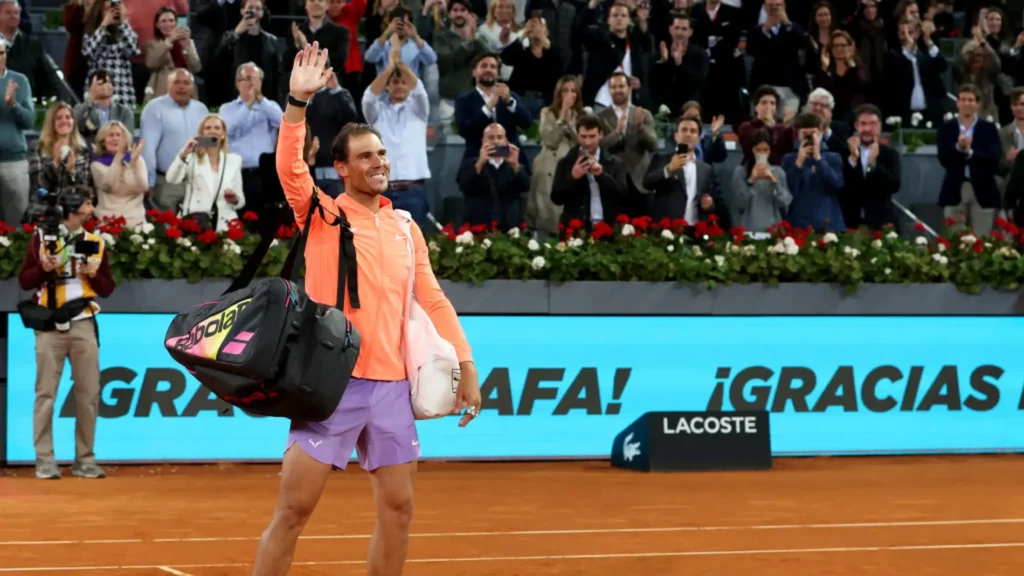 Rafa Nadal anunica su retiro del tenis