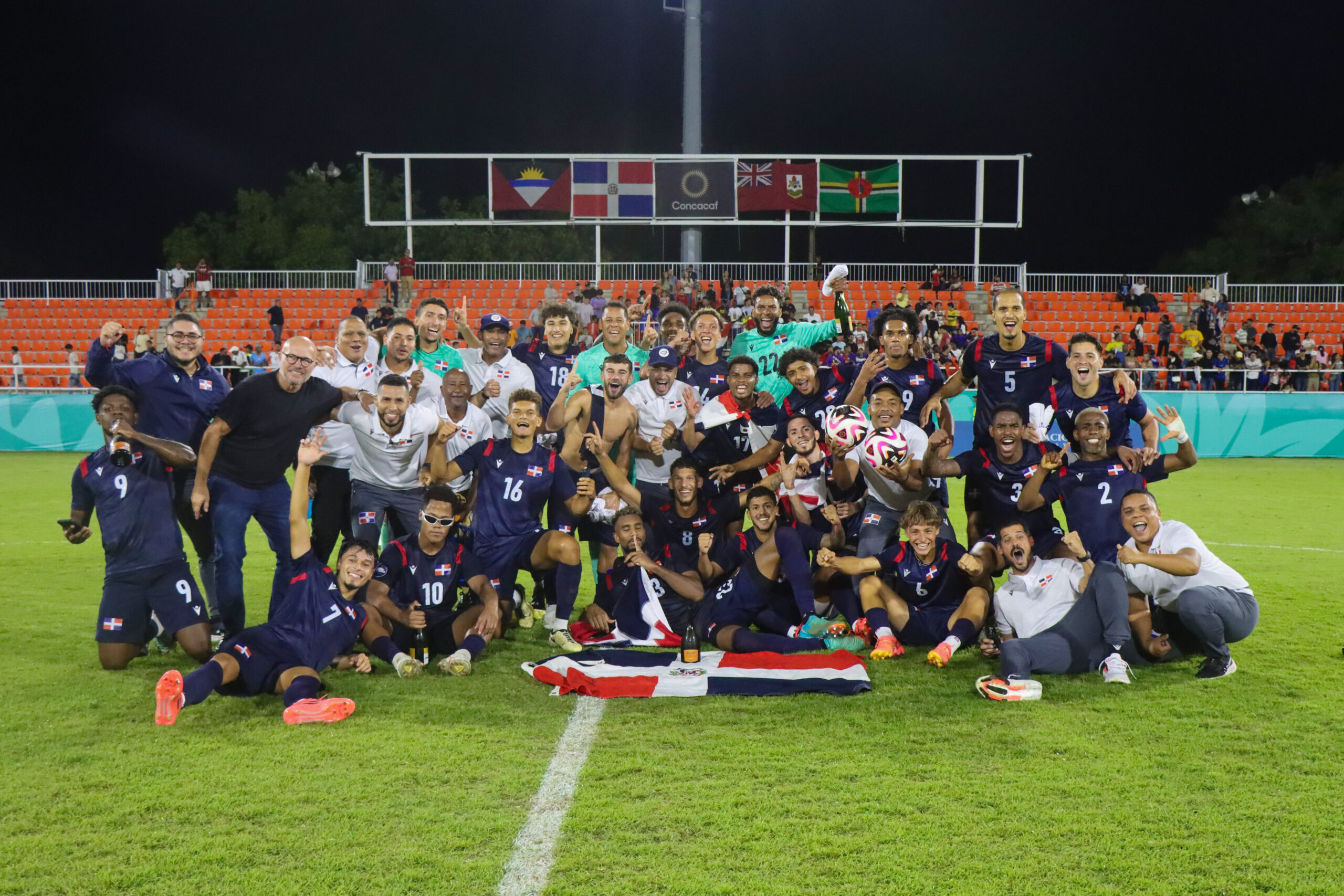 República Dominicana pasa a Copa Oro y ascendió a Liga A