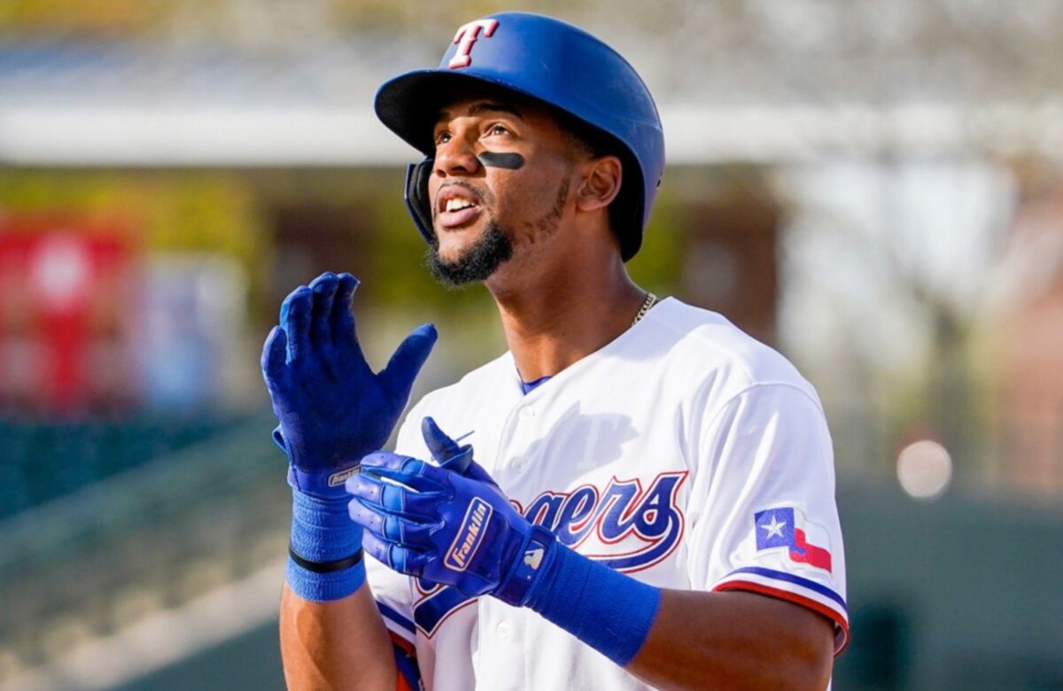 Leody Taveras a los marineros tras ser adquirido en waivers de Texas