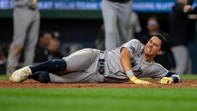 Yankees inhabilitan a Oswaldo Cabrera por una fractura de tobillo; DJ LeMahieu es activado