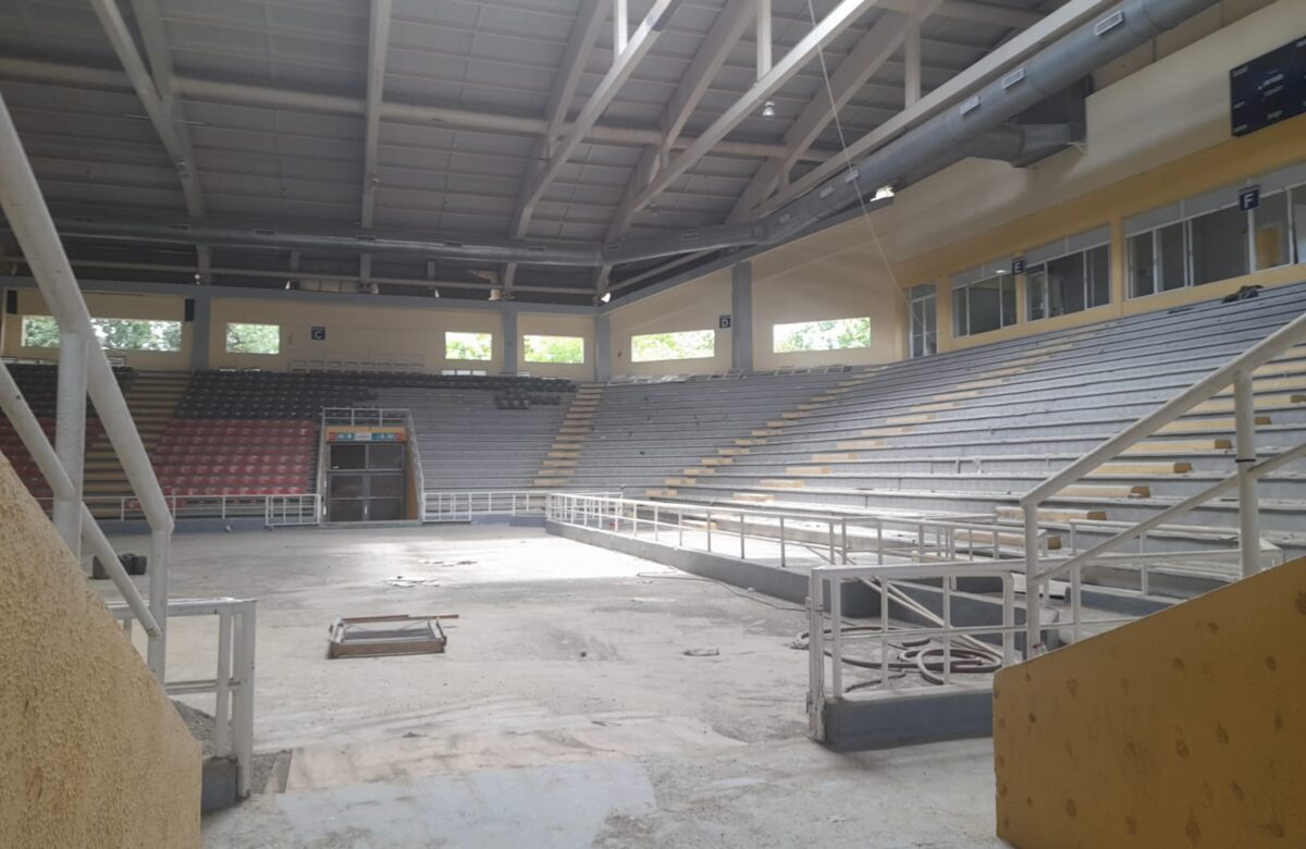 Comité Administración de Pabellones de Voleibol hará un recorrido este lunes 19 por las dos obras son remodeladas en Centro Olímpico