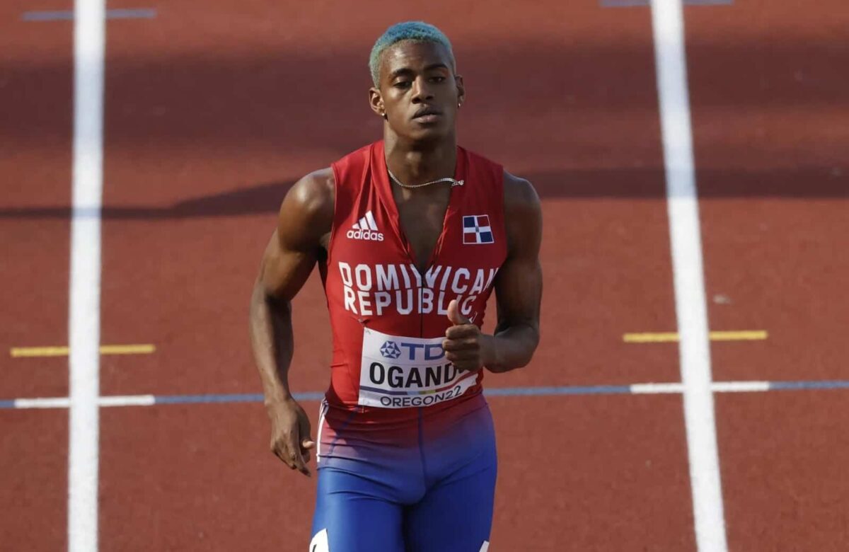 Alexander Ogando protagoniza gran carrera en los 200 metros