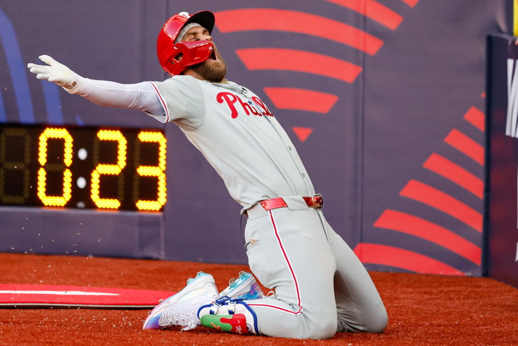 Bryce Harper podría estar listo para regresar con Filis la próxima semana