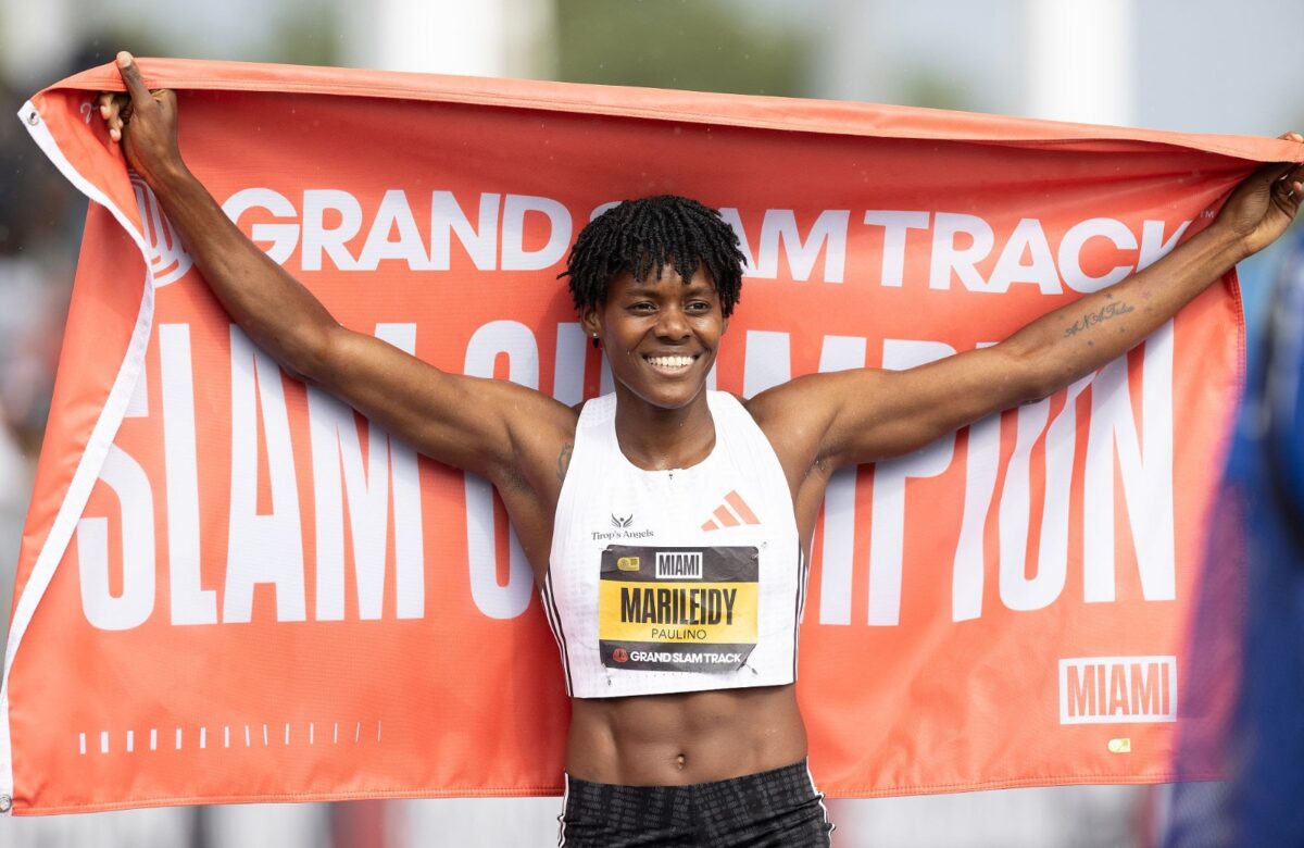Marileidy Paulino sale por la puerta grande al ganar este domingo en el Grand Slam Track 2025