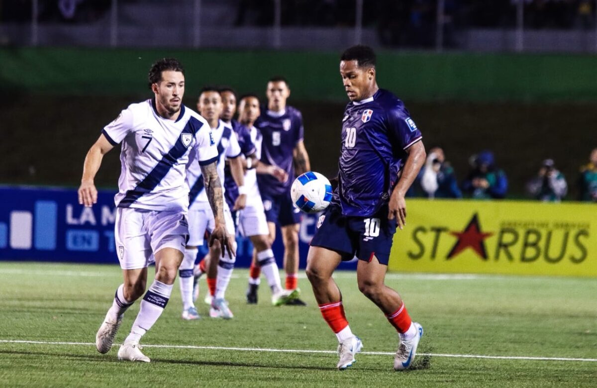  La Selección Dominicana de Fútbol no pudo ante Guatemala en las Eliminatorias del Mundial FIFA 2026