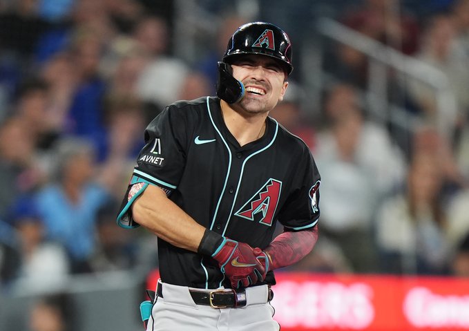 Corbin Carroll a la lista de lesionados de D-backs por fractura en una muñeca