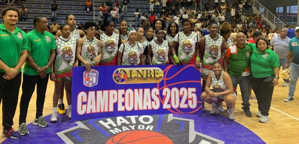Reinas del Este obtienen tercer título en la Liga Nacional de Baloncesto Femenino