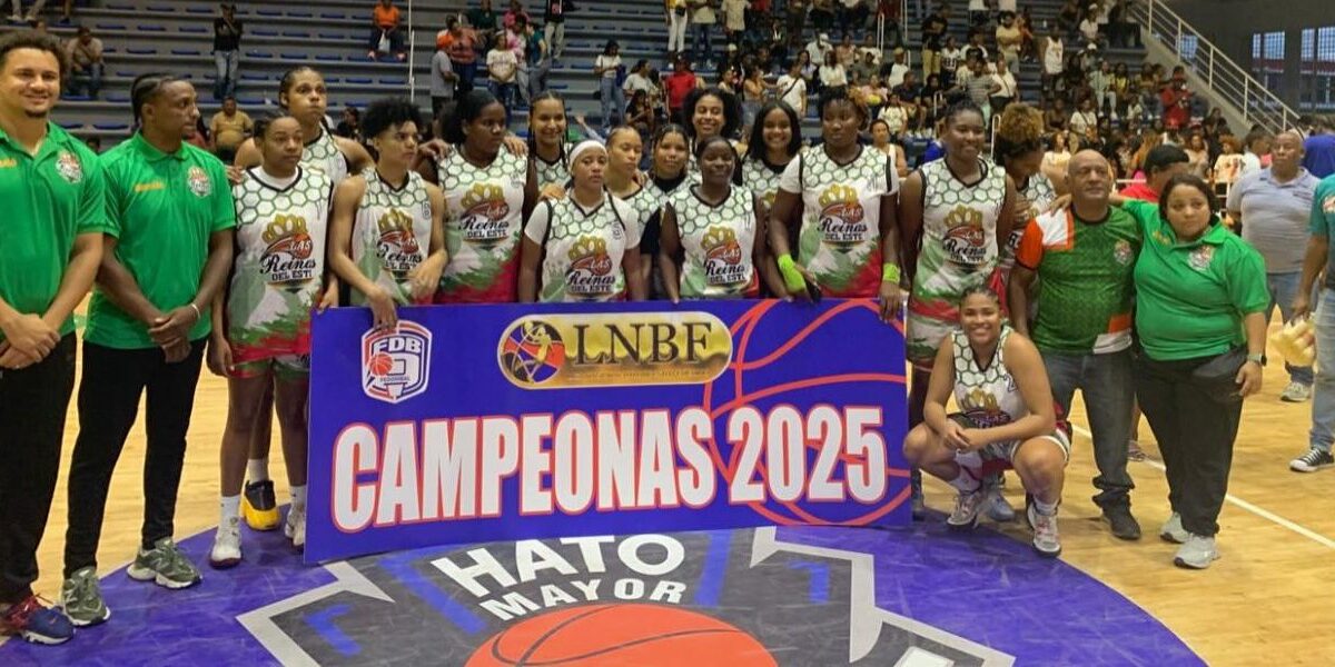 Reinas del Este obtienen tercer título en la Liga Nacional de Baloncesto Femenino