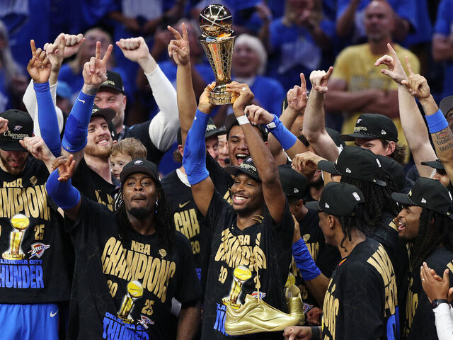 Oklahoma City Thunder es el séptimo equipo diferente que se corona campeón en la NBA en los últimos siete años.