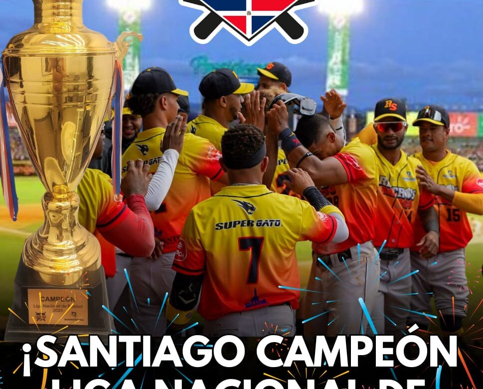Santiago Campeón de la Liga Nacional de Béisbol