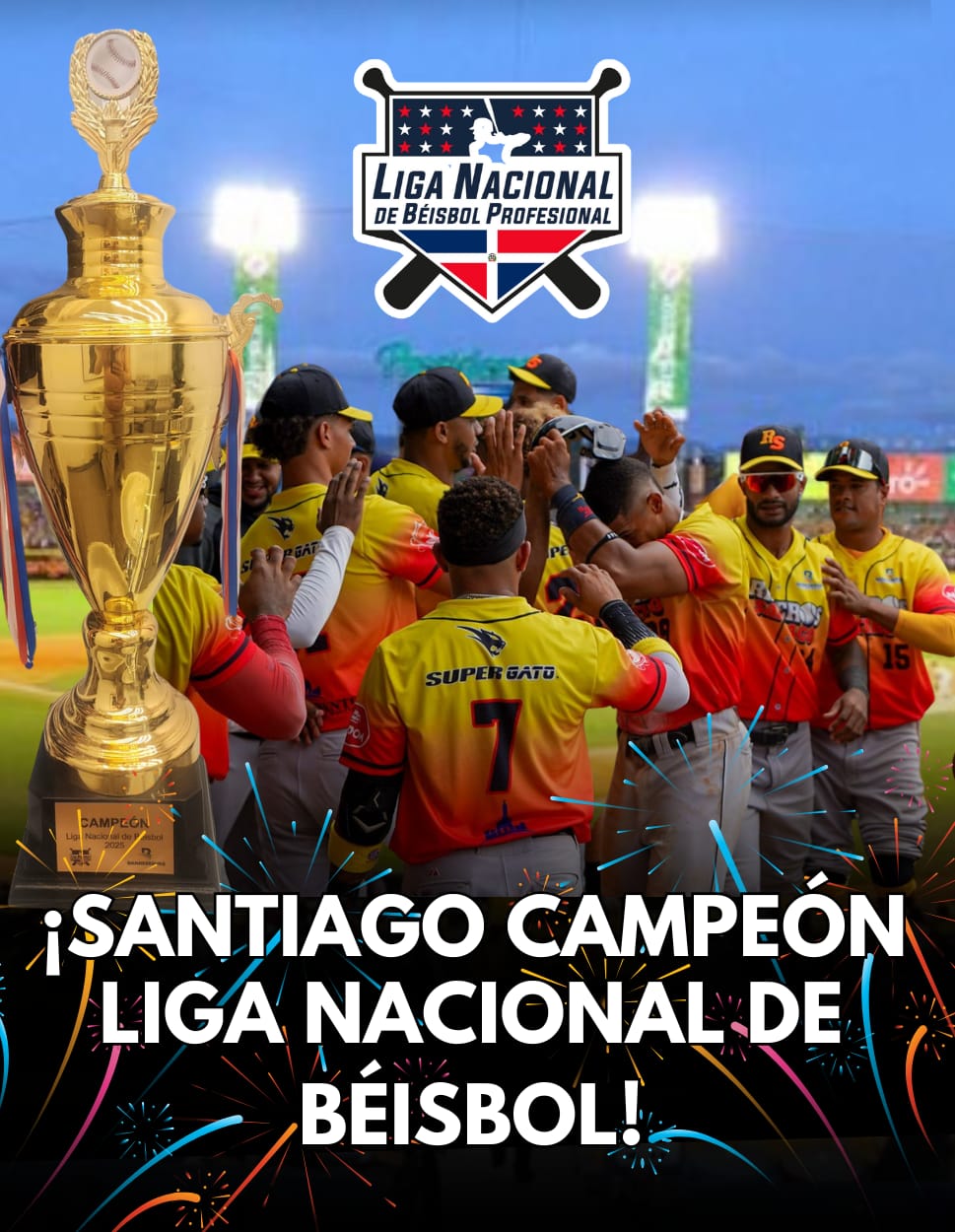 Santiago Campeón de la Liga Nacional de Béisbol