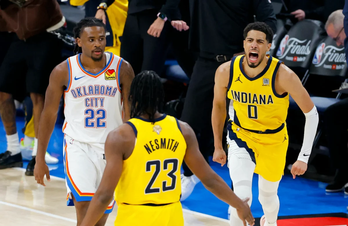 Tyrese Haliburton fue el héroe del partido número 1 de la Serie Final de la NBA entre Indiana y Oklahoma