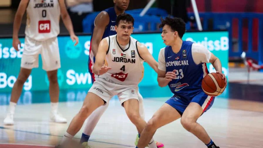 Dominicana vence a Jordania en su debut en el Mundial U-19 de baloncesto