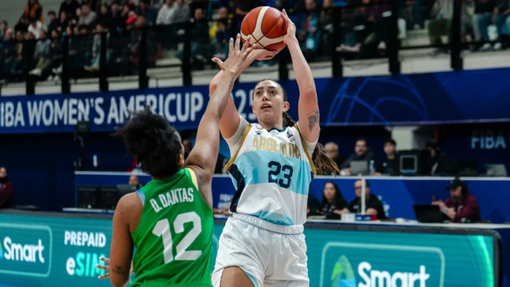 Argentina debutó con derrota en la AmeriCup femenina