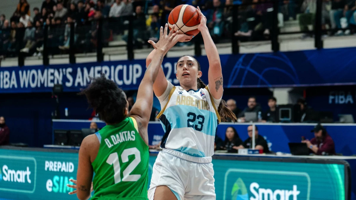 Argentina debutó con derrota en la AmeriCup femenina