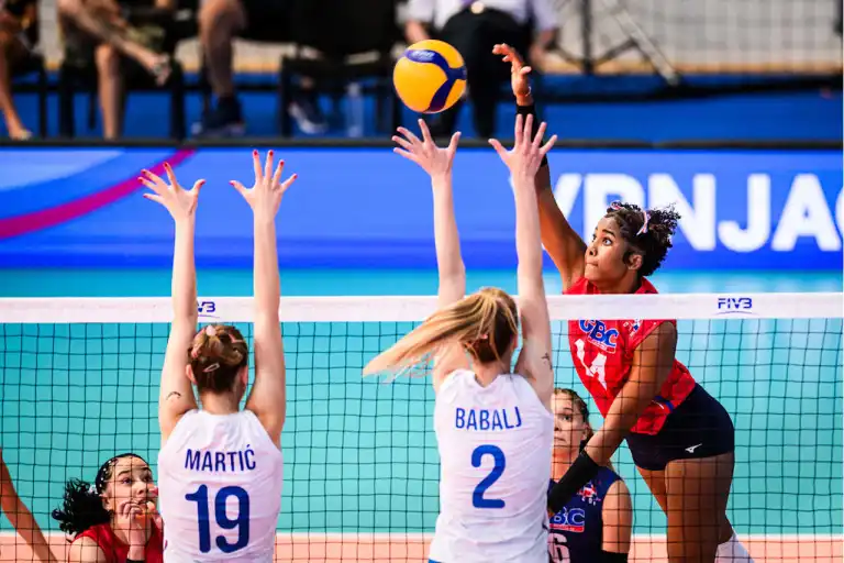 Serbia vence a RD en Mundial de Voleibol U-19
