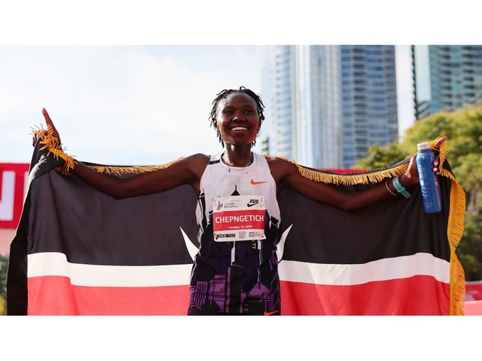 Ruth Chepngetich es suspendida provisionalmente por dopaje