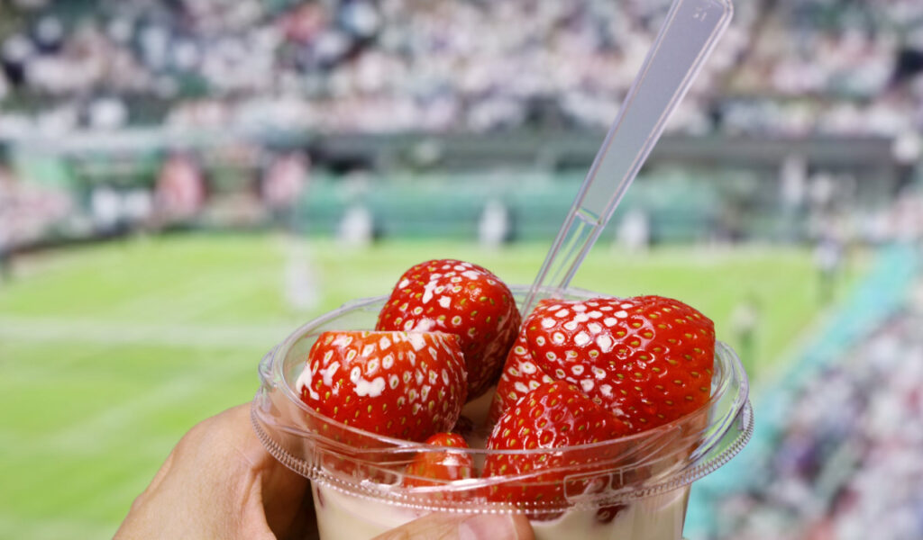 Fresas con crema: el sabor oculto de Wimbledon