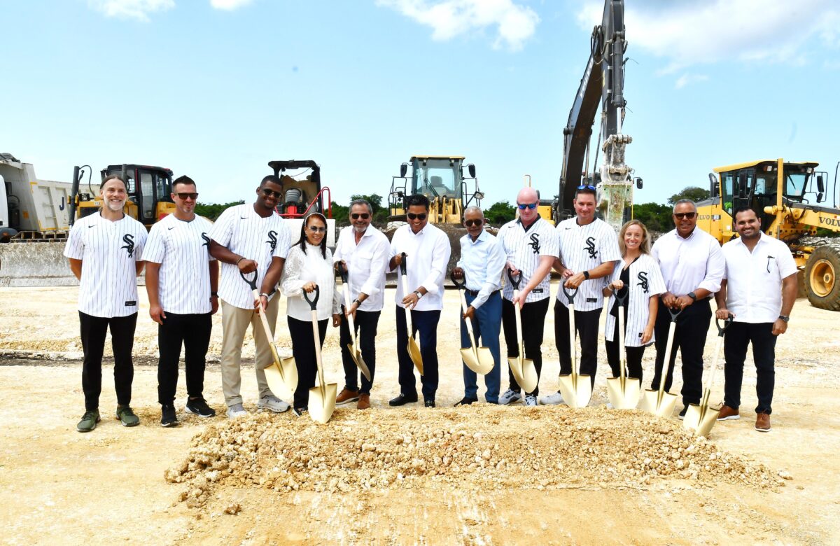 Chicago White Sox inicia construcción de moderna academia de béisbol en RD con inversión de 12 millones de dólares
