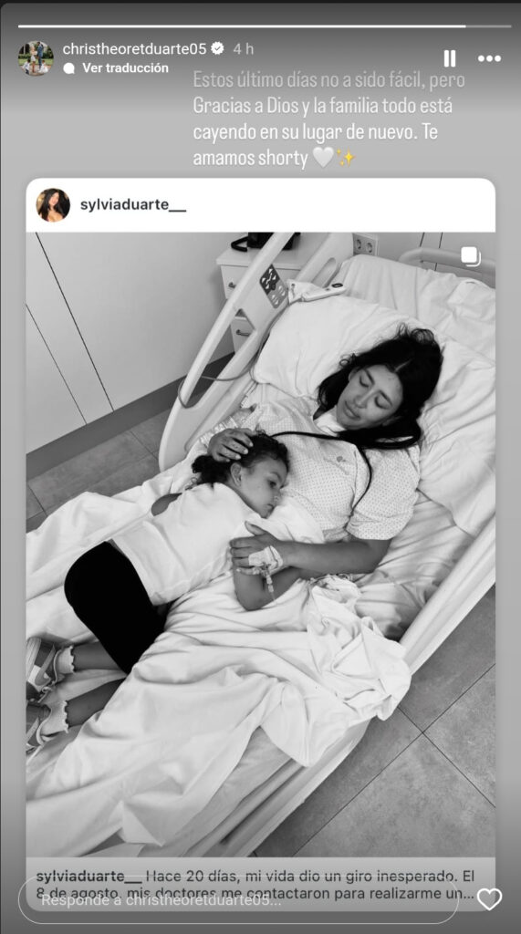 Esposa de Chris Duarte batalla contra un cáncer de tiroides