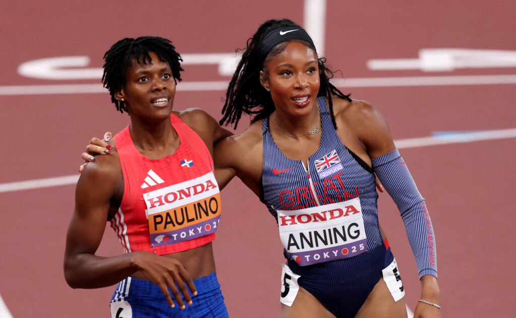 Marileidy Paulino y la británica Amber Anning, primera y segunda en la prueba