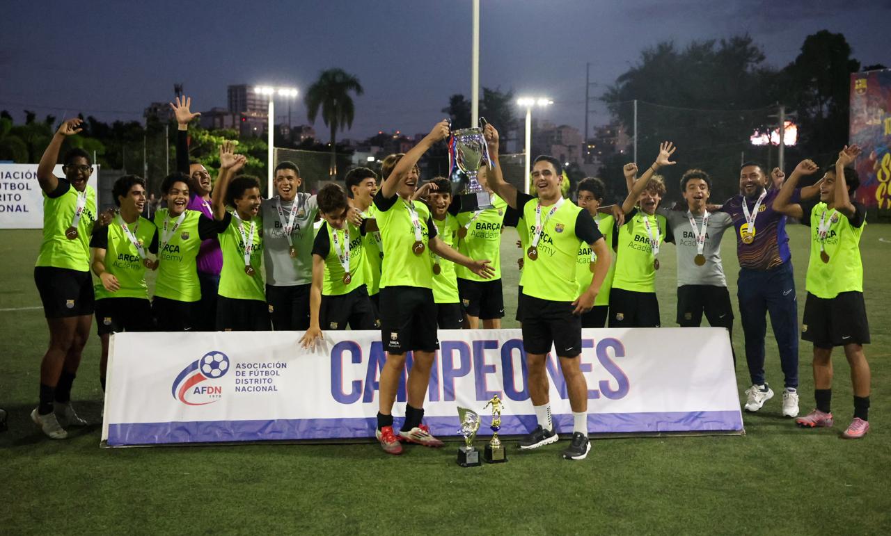 Gran cierre del Torneo Infantil AFDN 2025 marca el inicio de una nueva etapa en el fútbol del DN