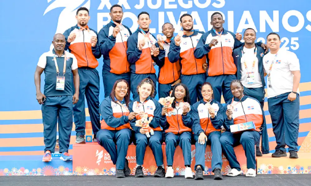 RD logró 74 medallas y el séptimo lugar en Juegos Bolivarianos