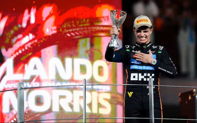 Lando Norris conquista su primer título mundial de Fórmula 1 tras dramático cierre en Abu Dabi
