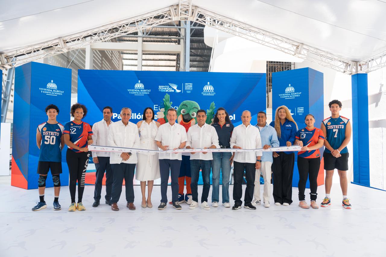 MIVHED inaugura moderno Pabellón de Práctica de Voleibol con capacidad para más de 1,200 personas