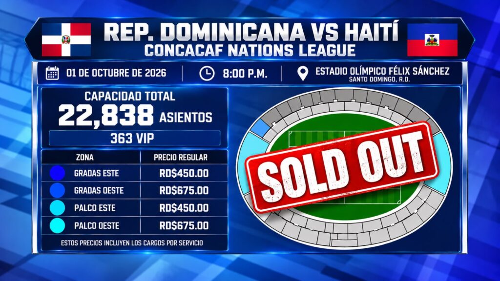 SOLD OOUT REPÚBLICA DOMINICANA HAITÍ