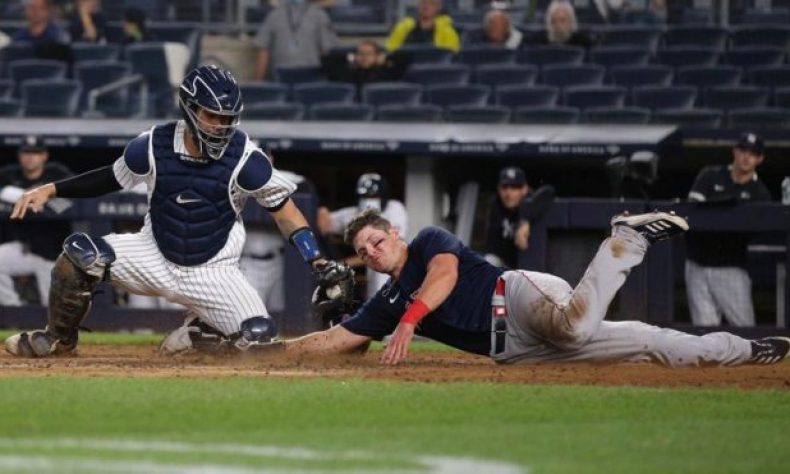 Jugadores Yankees vs Boston