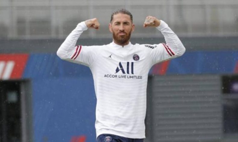 Tras 4 meses sin debutar con el PSG, Ramos vuelve al entrenamiento colectivo