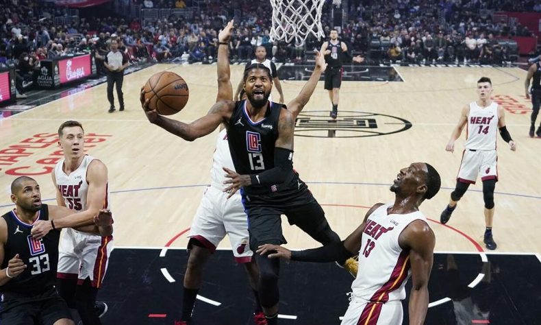 La Clippers llegan a su sexta victoria consecutiva tras vencer a Miami Heat