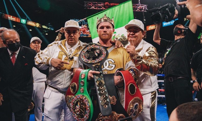 Canelo Álvarez monarca indiscutible de peso supermediano