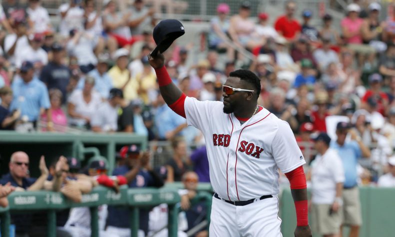 “El Big Papi” celebra victoria de Boston sobre Tampa