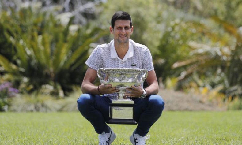 Tenista Novak Djokovic vuelve al frente de la clasificación mundial