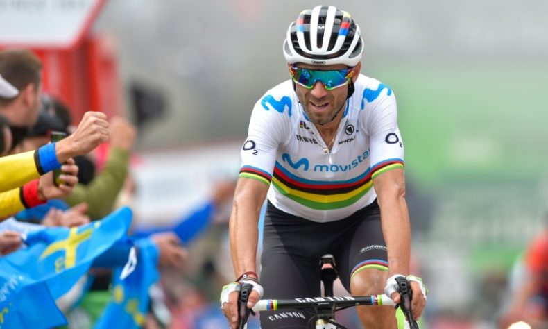 Ciclista Alejandro Valverde defenderá su título mundial en Yorkshire