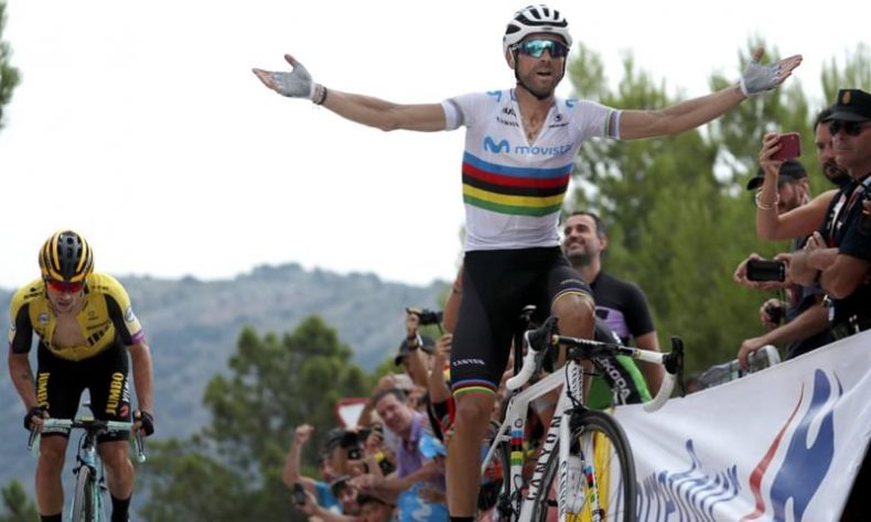 Alejandro Valverde, líder de la Copa de España de Ciclismo Profesional