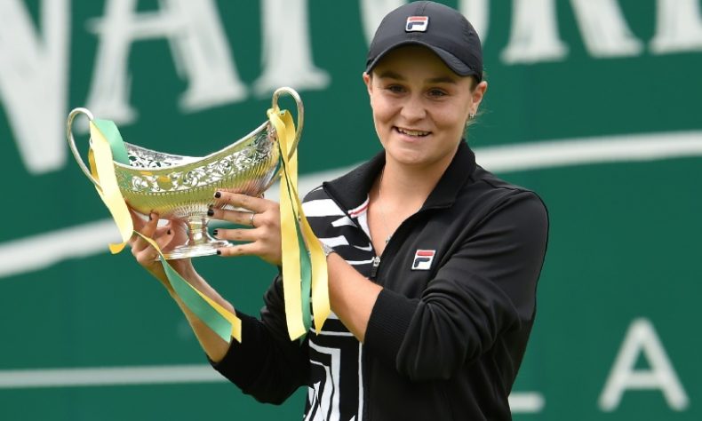 Australiana Ashleigh Barty sigue firme en la cima del tenis femenino