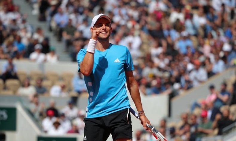 Dominic Thiem alcanza por cuarto año consecutivo las semifinales en Roland Garros