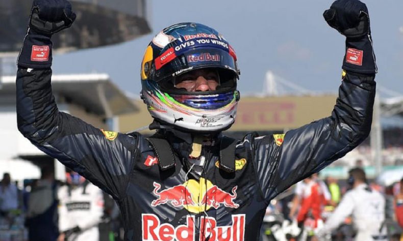 Daniel Ricciardo gana el GP de Malasia